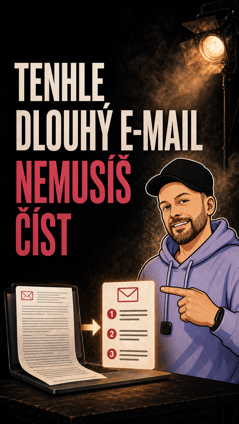 Reel cover kub_ai_z: Tenhle dlouhý e-mail nemusíš číst